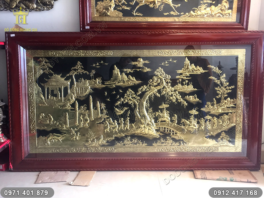 tranh vinh quy b&aacute;i tổ
